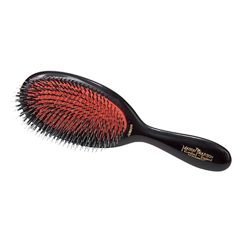 Mason Pearson Junior Mixture Nylon & Boar Bristle Hair Brush for Medium Long Coarse to Normal Hair BN3 For Sale