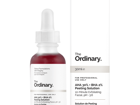 The Ordinary AHA 30% + BHA 2% Peeling Solution on Sale