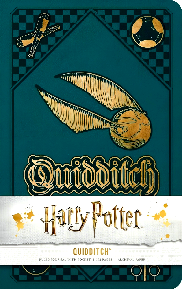 Harry Potter: Quidditch Hardcover Ruled Journal Online Hot Sale