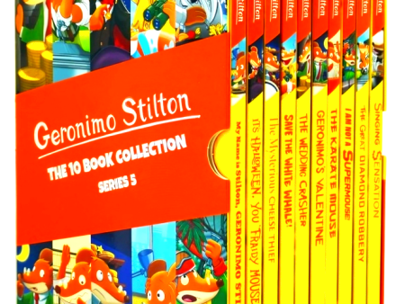 Geronimo Stilton: The 10 Book Collection (Series 5) Discount