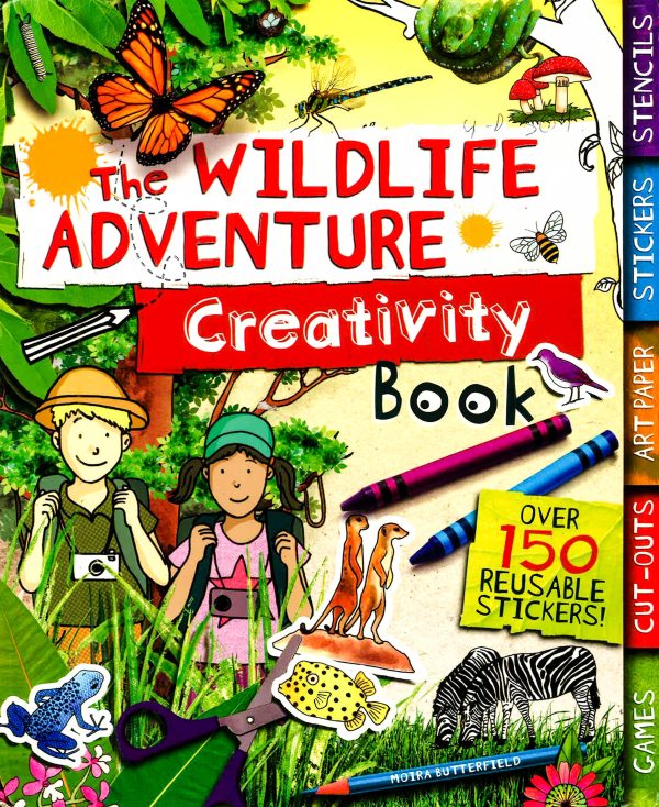 Wildlife Adventure Creativity Books For Cheap