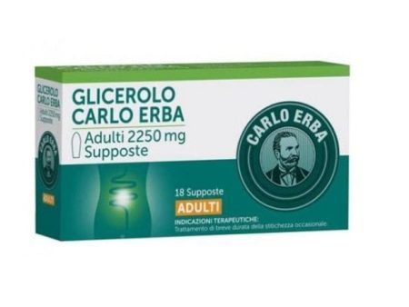 Glicerolo Adulti 18 Supposte 2250 mg Stitichezza Occasionale For Cheap