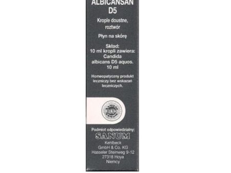 Albicansan D5 Gocce 10 ml Hot on Sale