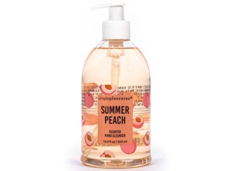 Sapone Liquido Mani Summer Peach 500 ml Supply