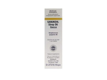 Sanukehl Strep D6 Gocce 10 ml Online Sale