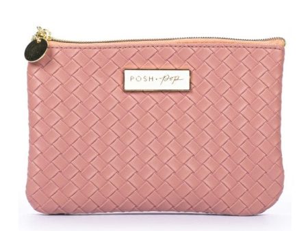 Pochette Piccola Rosa Snake For Discount