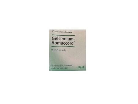 Gelsemium Homaccord 10 Fiale Supply