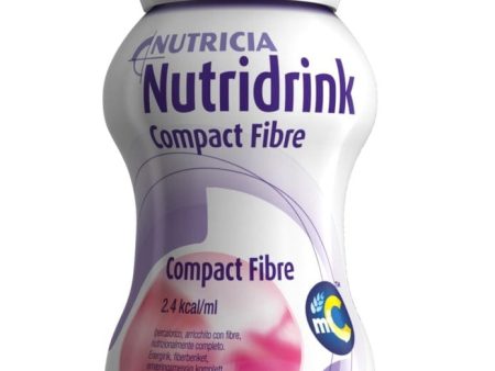 Nutridrink Compact Fibre Gusto Fragola 4 Bottigliette Da 125 ml Fashion