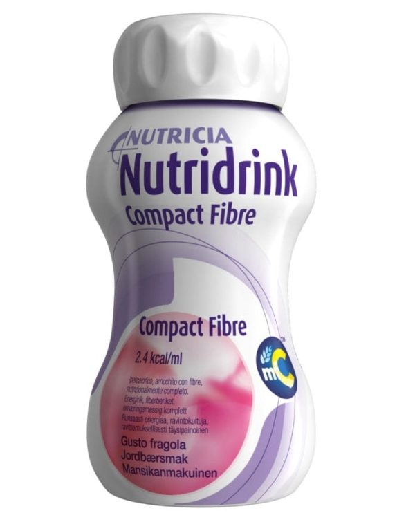 Nutridrink Compact Fibre Gusto Fragola 4 Bottigliette Da 125 ml Fashion