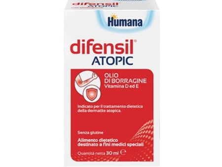 Difensil Atopic Olio di Borragine Vitamina D ed E 30 ml Sale