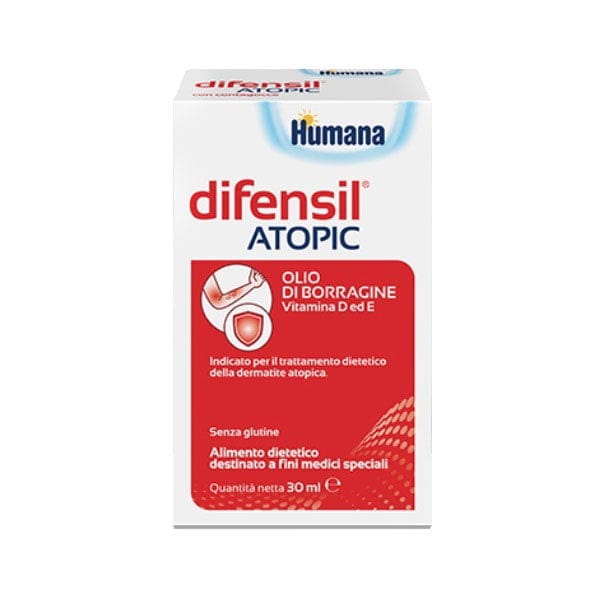 Difensil Atopic Olio di Borragine Vitamina D ed E 30 ml Sale